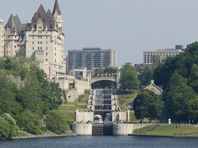 The Ottawa locks.