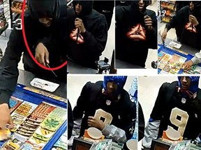 Three suspects sought in convenience store robbery in Orléans June 2.
