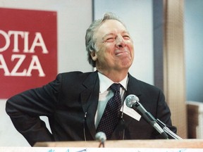 Robert Campeau at the height of his  wealth and fame in the 1980s.