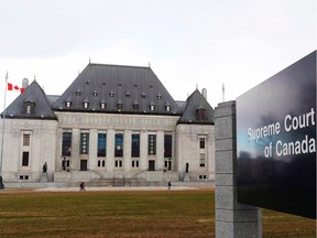 The Supreme Court of Canada in Ottawa