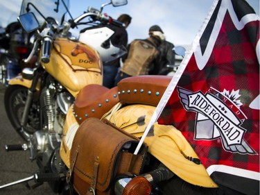 The Telus Ride For Dad kicked off from the Canada Aviation and Space Museum  Saturday June 3, 2017. The ride is to raise funds for prostate cancer research and raising public awareness of the disease.