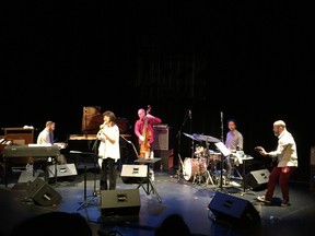 Youn Sun Nah and band at the 2017 TD Ottawa Jazz Festival.