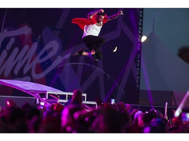 Hedley was the closing act that performed at WE Day Canada Sunday July 2, 2017 on Parliament Hill.