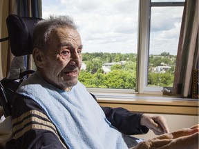 Georges Karam, in his room at the Garry J Armstrong home in Ottawa.