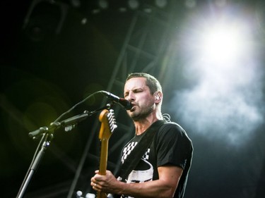 The Sam Roberts Band performs during the opening night of the 2017 Ottawa Bluesfest Thursday, July 6, 2017. (Darren Brown/Postmedia) NEG: 126895

126895
Darren Brown, Postmedia