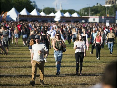 Warm summer sun shone down at RBC Bluesfest on Saturday July 8, 2017.