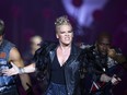 P!nk rocked the City Stage at RBC Bluesfest on Sunday.