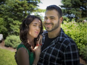 Chelsea Werba and Elvis Azzi met on an OC Transpo bus, and that's also where Elvis asked Chelsea to be his bride.