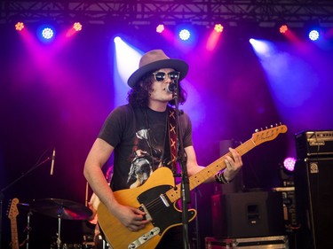 Hamish Anderson played the Bluesville Stage of RBC Bluesfest on Saturday.  Ashley Fraser/Postmedia
Ashley Fraser, Postmedia