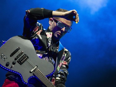 Muse performed on the City Stage at RBC Bluesfest on Saturday.  Ashley Fraser/Postmedia