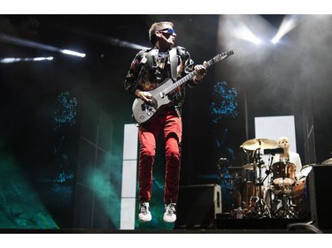 Muse performed on the City Stage at RBC Bluesfest on Saturday.  Ashley Fraser/Postmedia