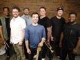 Eru-Era band members from left, Stephen Adubofuor, Brady Leafloor, Richard Page, Ben Dimillo, Ed Lister, Marc Decho and Clayton Connell, are photographed after their OC Session at the Ottawa Citizen Monday July 10, 2017. They bad is recording a live album at Irene's Pub on July 21 and 22, 2017. (Darren Brown/Postmedia) NEG: 127024

127024 0720 funk
Darren Brown, Postmedia