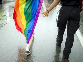 Capital Pride's 2016 parade brought thousands out to show support. (AshleyFraser/Postmedia)