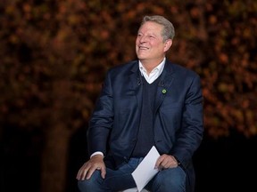 This image released by Paramount Pictures shows Al Gore in &ampquot;An Inconvenient Sequel: Truth to Power.&ampquot; (Jensen Walker/Paramount Pictures via AP)