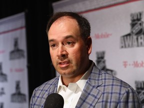 Senators GM Pierre Dorion says there's always a chance other moves will be made, but he likes the current state of the roster. 
Bruce Bennett/Getty Images