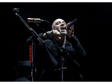 Lead singer Ed Kowalczyk of LIVE band on the City Stage as day eight of the RBC Bluesfest takes place on the grounds of the Canadian War Museum at Lebreton Flats.  Wayne Cuddington/Postmedia