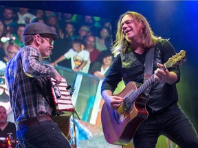 Alan Doyle and The Beautiful Gypsies on the Black Sheep Stage as day seven of the RBC Bluesfest takes place on the grounds of the Canadian War Museum.