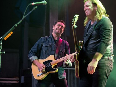 Alan Doyle and The Beautiful Gypsies on the Black Sheep Stage as day seven of the RBC Bluesfest takes place on the grounds of the Canadian War Museum.