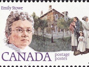 Emily Stowe stamp from Canada Post