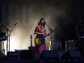 Feist performs on the final day of the Ottawa Jazz Festival in Confederation Park on July 2, 2017.
