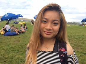 Selina Nguyen,16, was one of the teenagers at the Black Sheep Stage waiting to hear DJ Mustard and other electronic music artists.