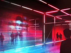 Kontinuum, an interactive underground multimedia production, will run July 16 to Sept. 14 inside one of Ottawa’s future LRT stations.