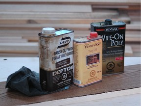 Although not specifically made for finishing stairs, these three options work well. Unlike varnishes or urethanes, wipe on finishes are repairable.