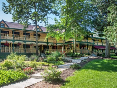 The main building that includes the bar and restaurant as the Opinicon Resort is up and running after a major renovation and restoration over the last two and half years.