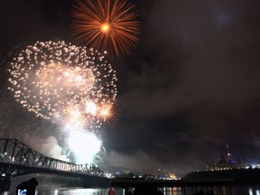 File photo of Casino du Lac Leamy fireworks