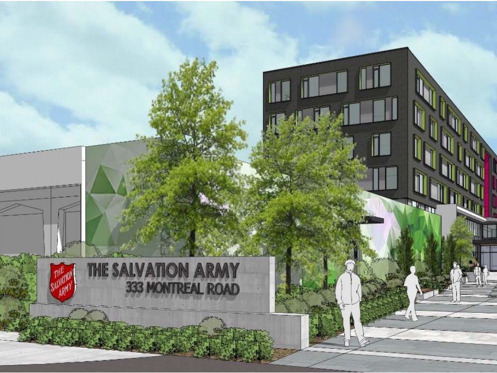 Salvation Army Not Keen On Bed Restriction In Future Vanier Shelter   Salvation Army Vanier Proposal Front Jpg 