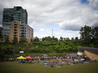 The canoe and kayak Canada Whitewater National Championships took place over the weekend at The Pumphouse located near LeBreton Flats in downtown Ottawa.