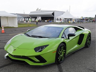 Photographer James Park got a ride in this Lamborghini Aventador at Race the Runway.