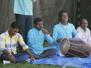 Performers at the South Asian Festival at City Hall in Ottawa on Sunday, August 13, 2017.