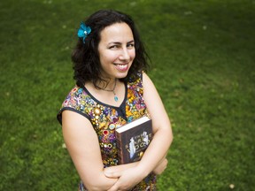 Ottawa writer Amal El-Mohtar, photographed in Minto Park in Ottawa Tuesday, August 15, 2017, has returned home a conquering hero after winning a prestigious Hugo Award for her short story Seasons of Glass and Iron.