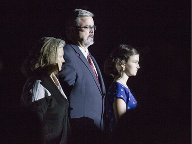 Bryan Murray's family arrives during a celebration of life service for former Ottawa Senators general manager and coach, Bryan Murray, at the Canadian Tire Centre Thursday, August 24, 2017.(