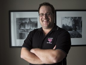 Scott Searle of Ottawa was an assistant coach with the gold-medal-winning Ontario men's softball team in the Canada Summer Games at Winnipeg. Pat McGrath/Postmedia Files