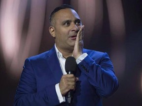 Russell Peters hosts the Juno awards show, Sunday April 2, 2017 in Ottawa. Canadian comics will have a chance to take home a Juno Award with the return of the comedy album of the year category.THE CANADIAN PRESS/Sean Kilpatrick