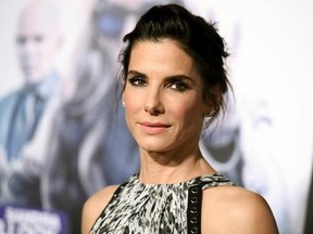 FILE - This Oct. 26, 2015 file photo shows actress Sandra Bullock arrives at the premiere of &ampquot;Our Brand is Crisis&ampquot; in Los Angeles. A pair of Oscar winners, Bullock and Leonardo DiCaprio, are leading the way in stars‚Äô donations to relief efforts for those affected by Hurricane Harvey in Texas and Louisiana, but numerous others have pledged sizable amounts to charities. (Photo by Richard Shotwell/Invision/AP, File)