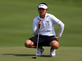 Canadian Pacific Women's Open - Round Two

OTTAWA, CANADA - AUGUST 25:  Sherman Santiwiwatthanaphong of Thailand eyes up a putt on the 18th green during round two of the Canadian Pacific Women's Open at the Ottawa Hunt & Golf Club on August 25, 2017 in Ottawa, Canada.  (Photo by Vaughn Ridley/Getty Images)
Vaughn Ridley, Getty Images