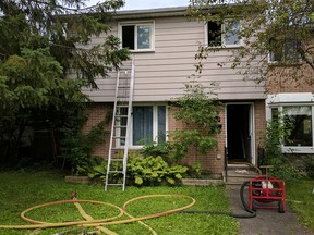 Ottawa firefighters quickly extinguished a Working Fire at 919 Greenbrier Rd. Fire confined to second floor bedroom.