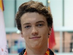 Henry McKay of Ottawa finished fourth in the three-metre competition at the Canada Summer Games in Winnipeg.