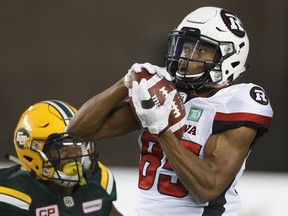 The Ottawa Redblacks' Diontae Spencer had three catches for 105 yards in Game 2 of the season. In the other five, he has 13 catches for 131 yards, and there have been a couple of dropped balls along the way, too.
