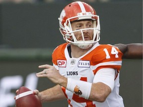 The Lions have gone 3-1 with veteran Travis Lulay, above, at quarterback, but they're just 2-3 with Jonathan Jennings taking the snaps.