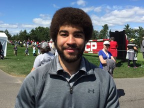 Neil Doef of Smiths Falls was at the Ottawa Hunt and Golf Club on Thursday, Aug. 24, 2017, watching good friend Brooke Henderson in Round 1 of the Canadian Women's Open.