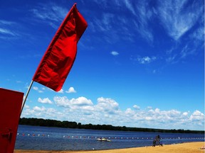 Ottawa public health issued no-swim advisory.