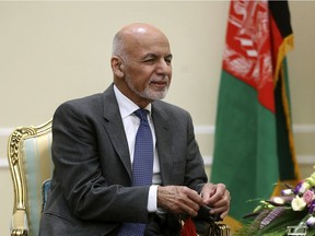Afghan President Ashraf Ghani. The good guys are no longer winning in Afghanistan.