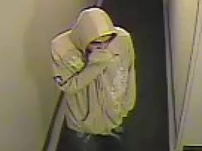 Police are seeking this man as a suspect in an alleged robbery on Draper Avenue.