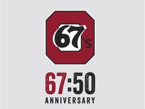 Ottawa 67's 50th Anniversary logo  Source: From Don Campbell