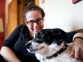 Maryanne Zehil and her dog, Zara.