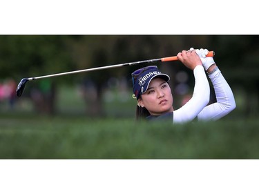 2017 Canadian Pacific Women's Open Championship opening round took place at the Ottawa Hunt and Golf Club in Ottawa Ontario Thursday Aug 24, 2017. So Yeon Ryu during Thursday's round.